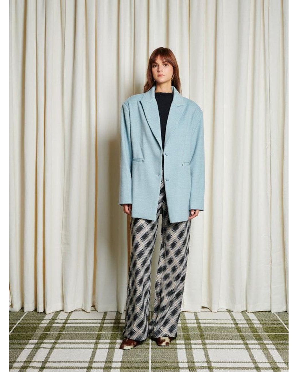 Sister Jane Blue Ghospell Innes Blazer Coat