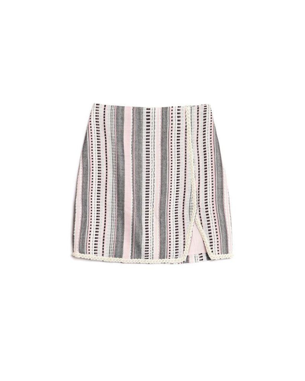 Sister Jane Green Dream Giselle Tweed Mini Skirt