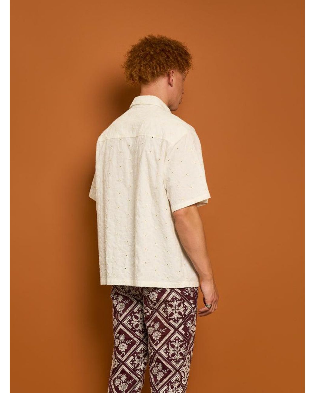 Sister Jane Brown Cole Fray Boxy Shirt