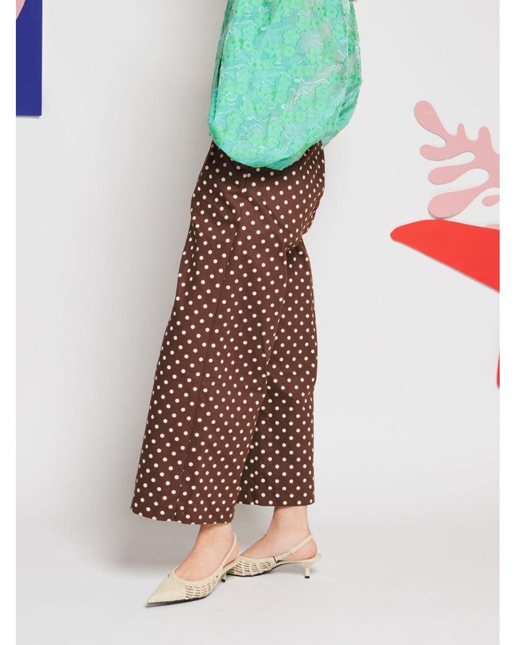 Sister Jane Multicolor Arles Polka Dot Trousers