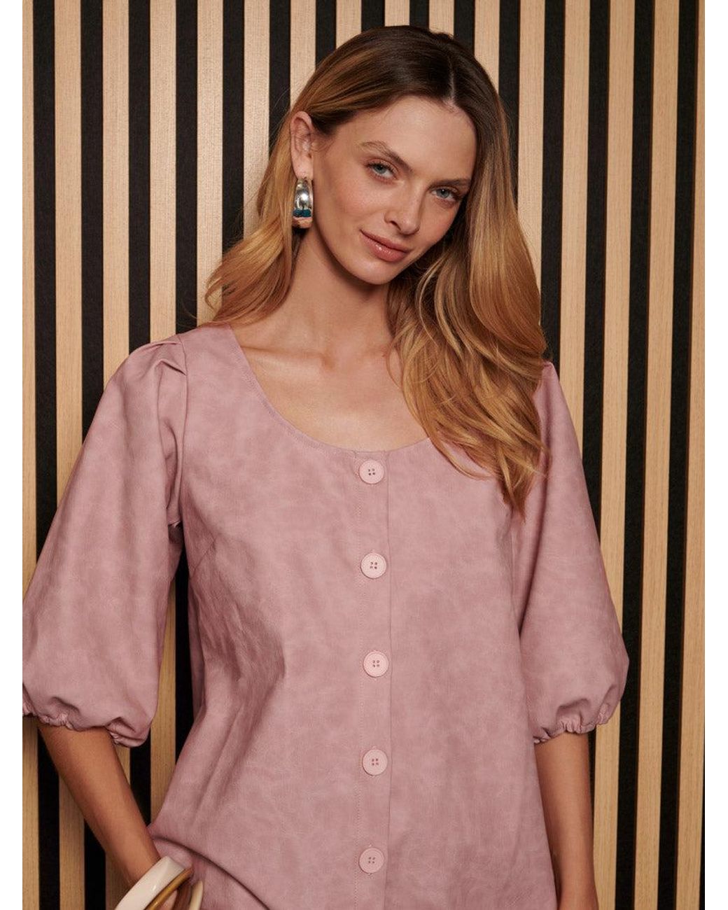 Sister Jane Pink Ghospell Dusty Pu Mini Dress