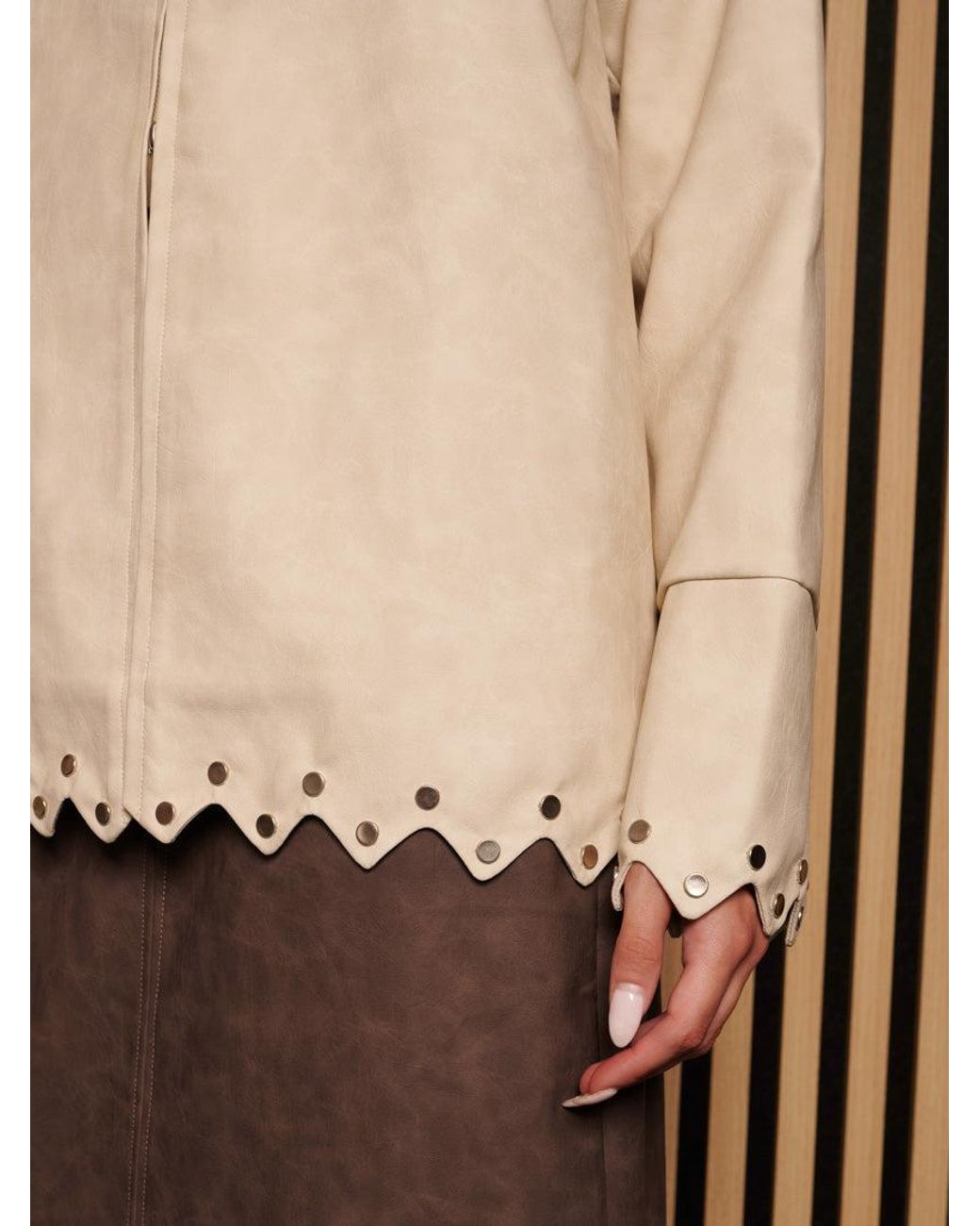 Sister Jane Brown Ghospell Courtney Studded Jacket
