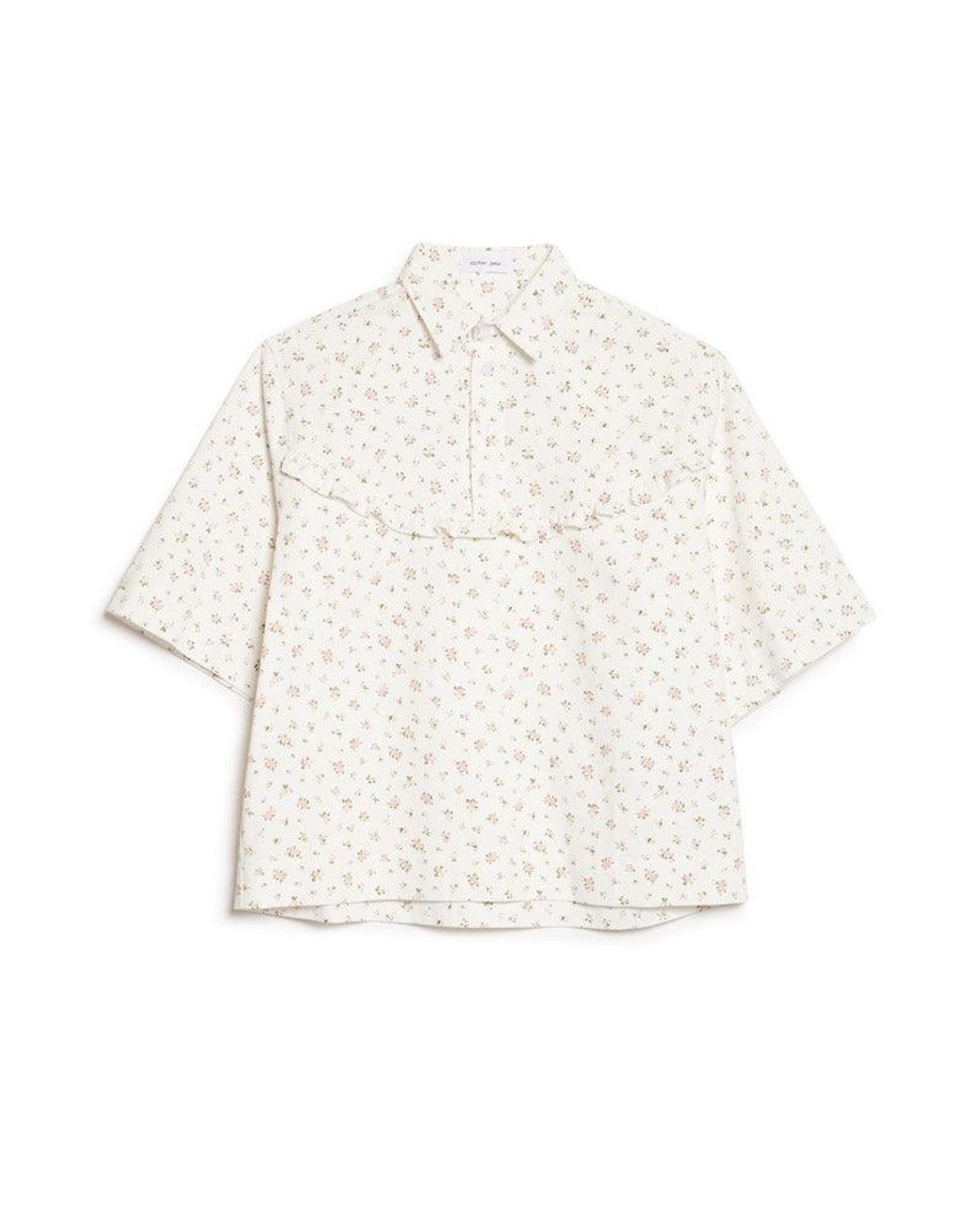 Sister Jane Natural Elin Boxy Shirt