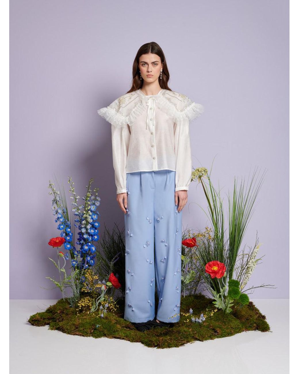 Sister Jane White Dream Evening Primrose Blouse