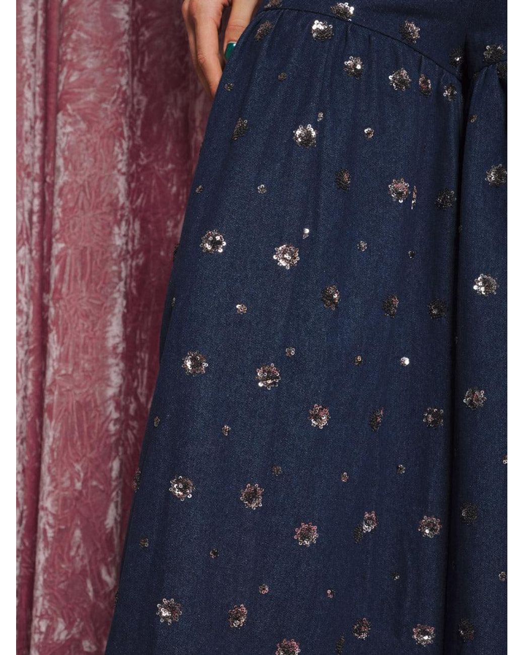 Sister Jane Blue Dream Lazuli Embellished Jeans
