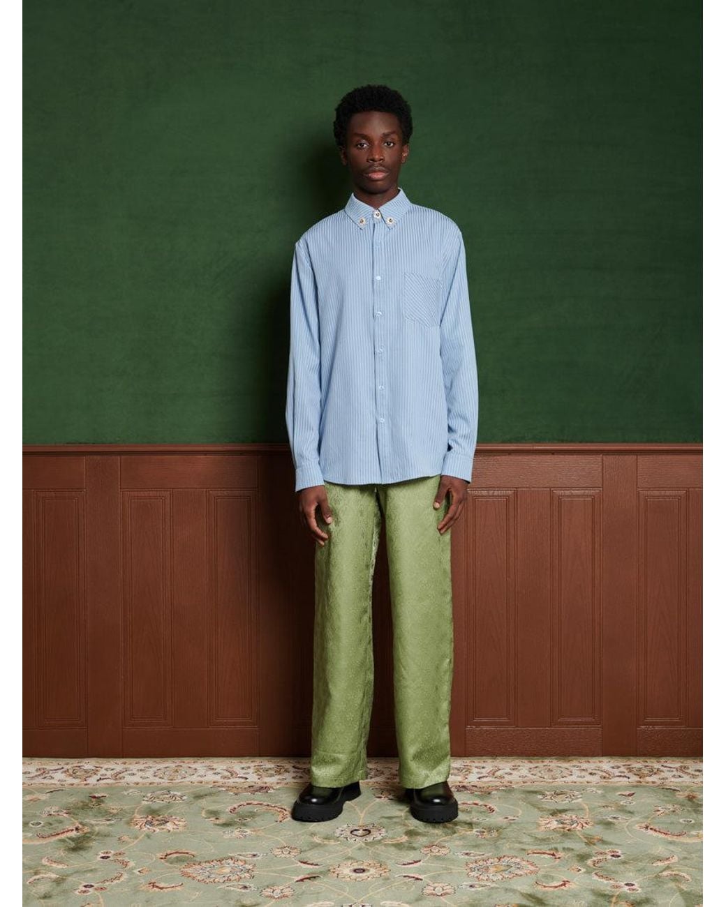 Sister Jane Green Penny Stripe Shirt