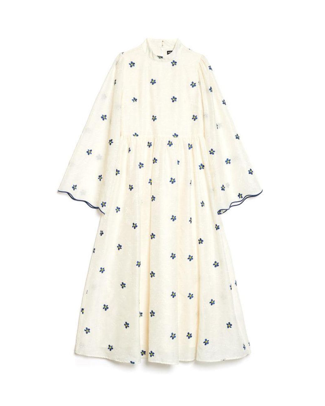 Sister Jane Natural Livia Embroidered Midi Dress