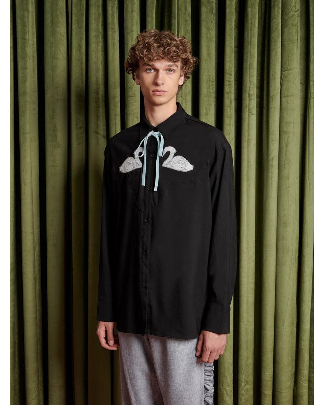 Sister Jane Green Arlo Swan Shirt
