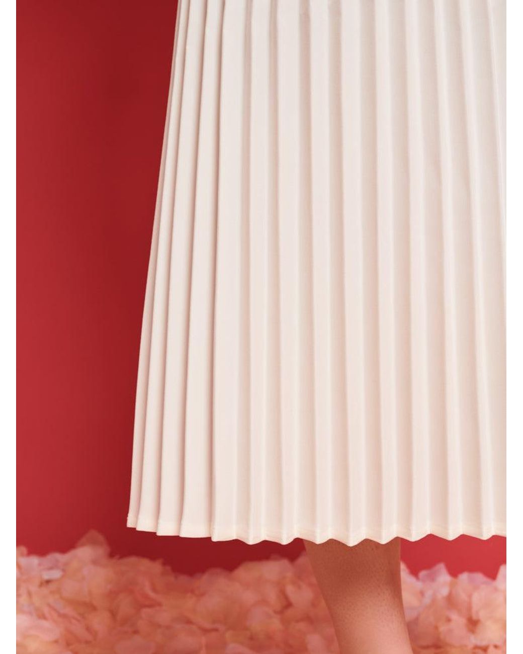 Sister Jane Pink Dream Carolina Pleated Midi Skirt