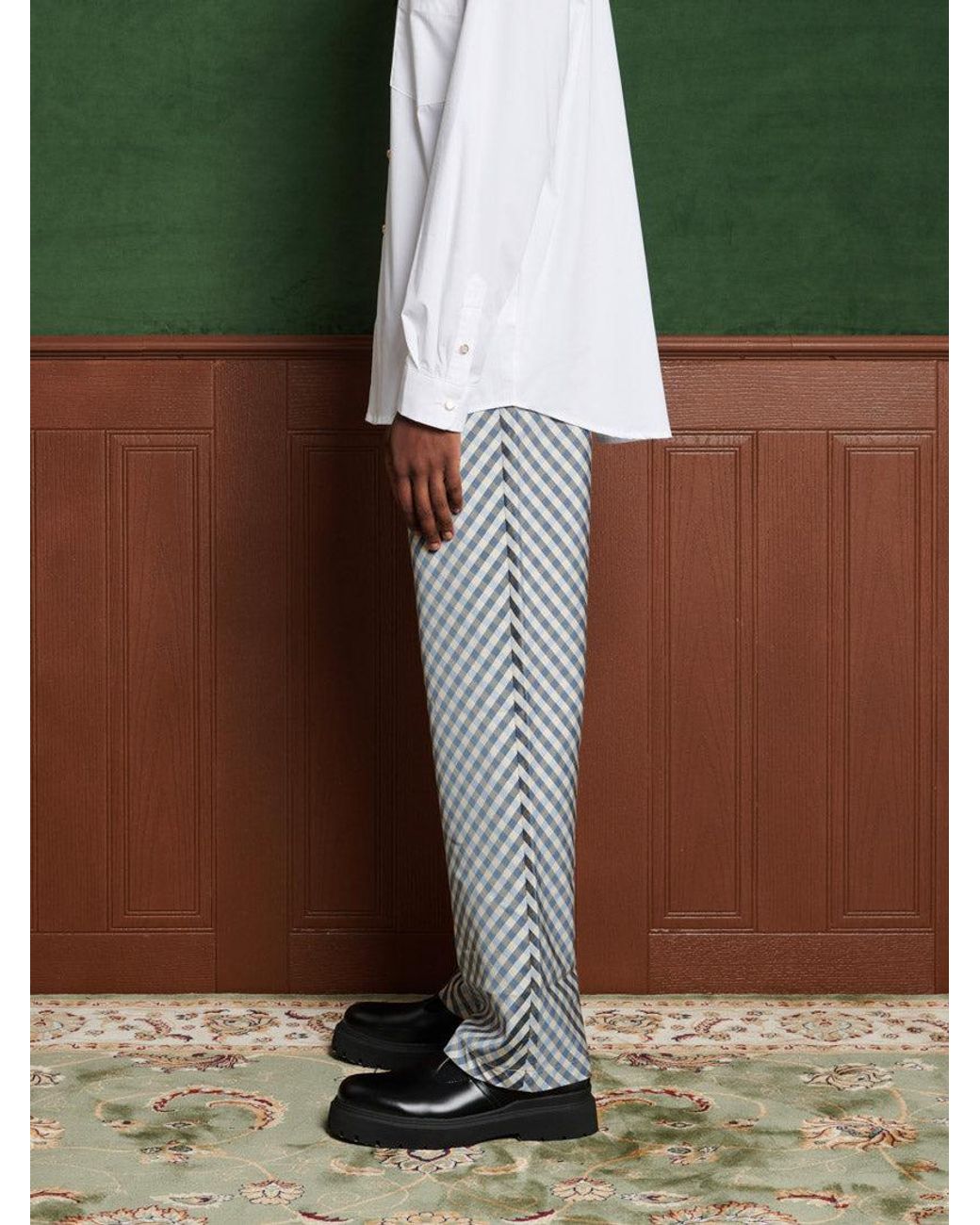Sister Jane Multicolor Rocco Gingham Trousers