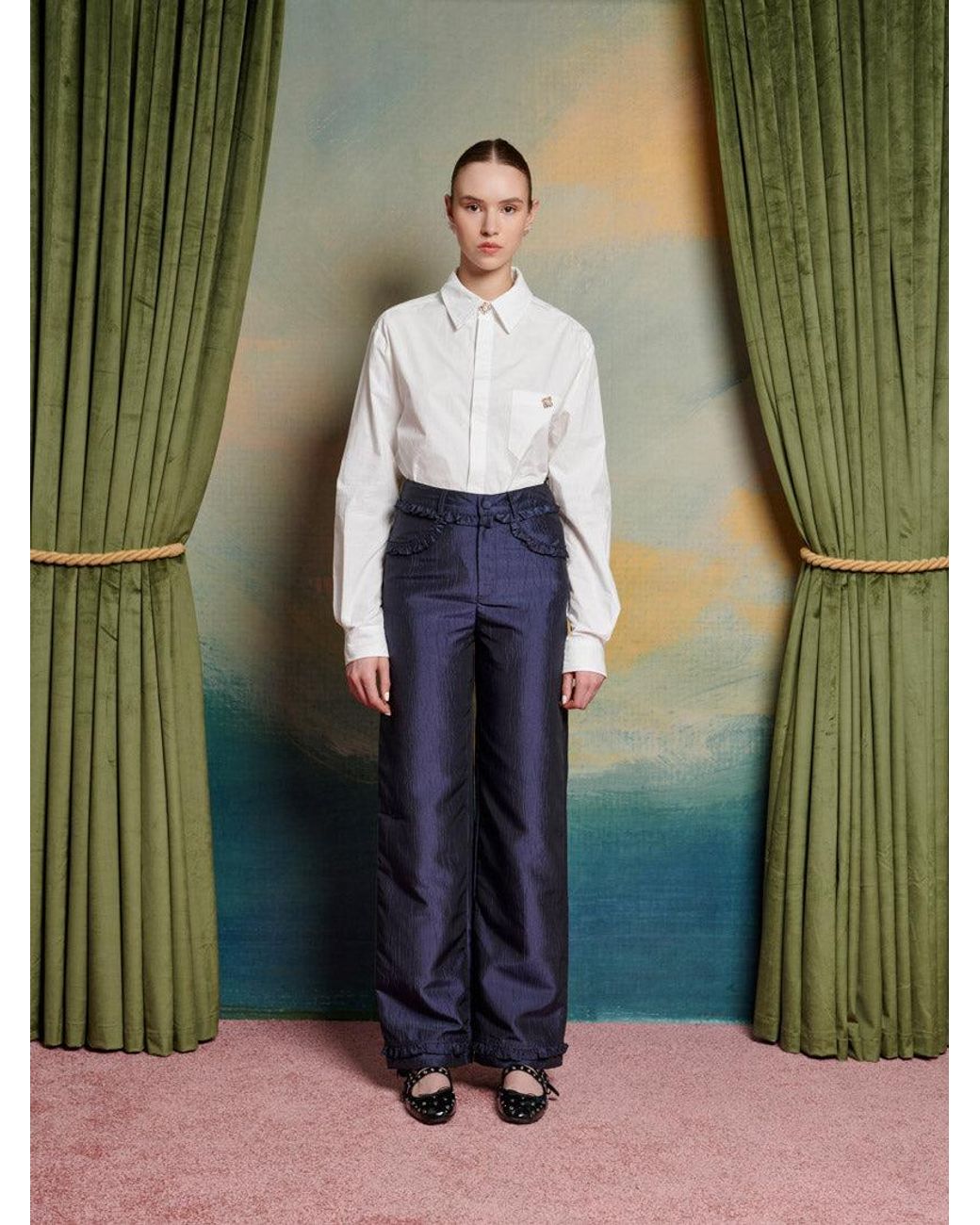 Sister Jane Green Pierre Button Shirt