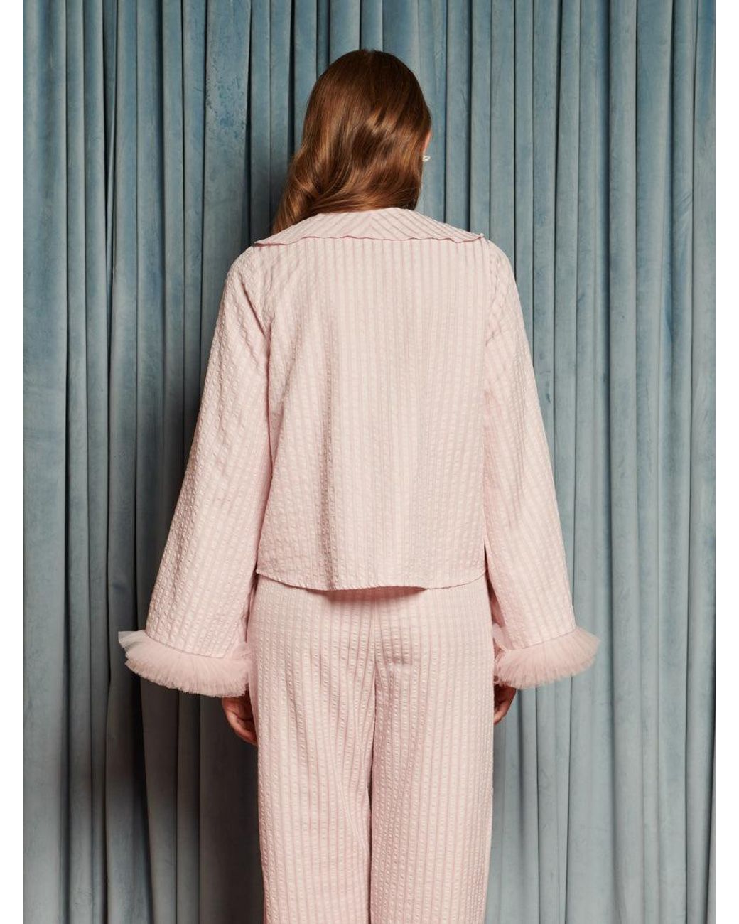 Sister Jane Gray Wonder Stripe Blouse