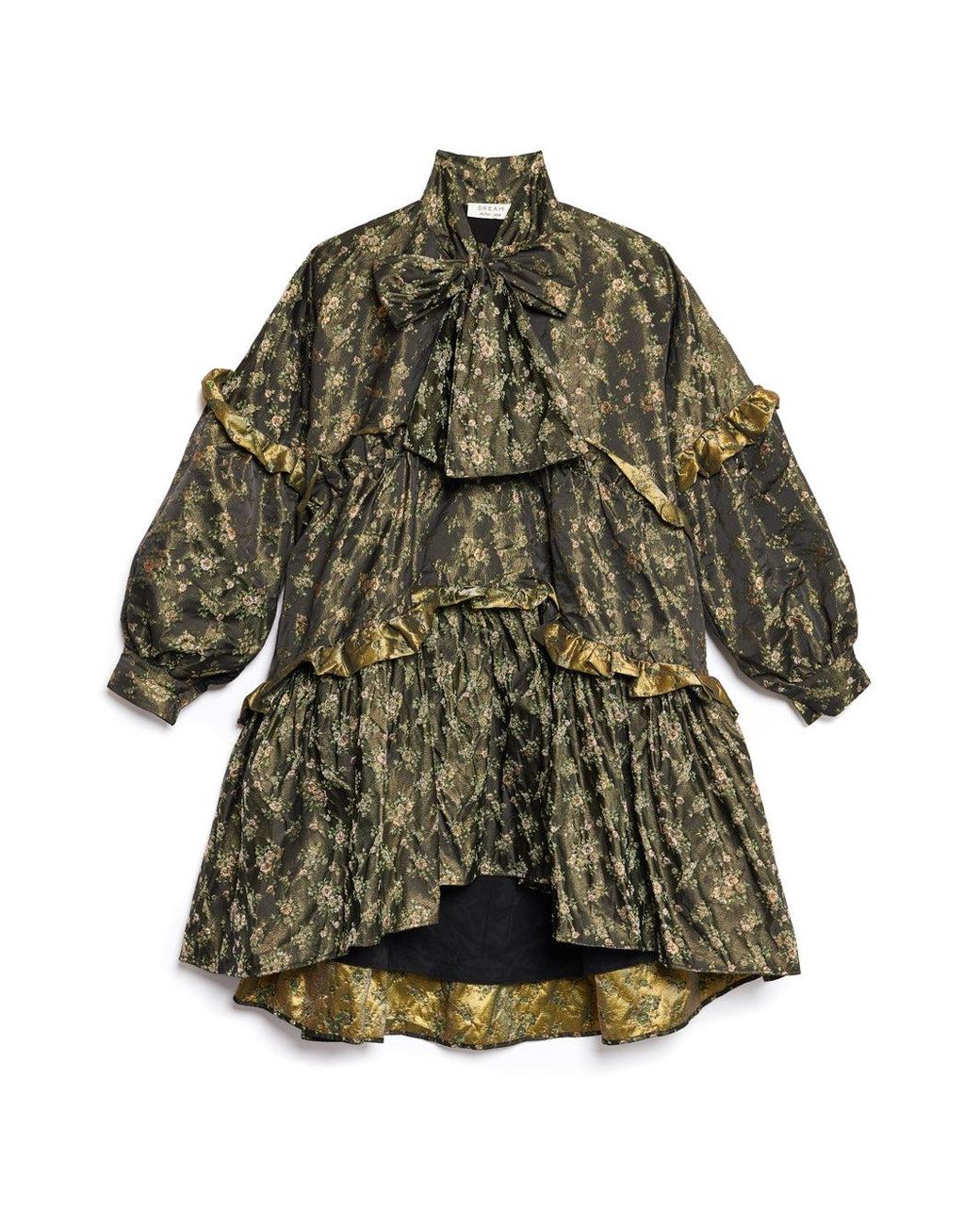 Sister Jane Blue Dream Monarch Floral Jacquard Dress