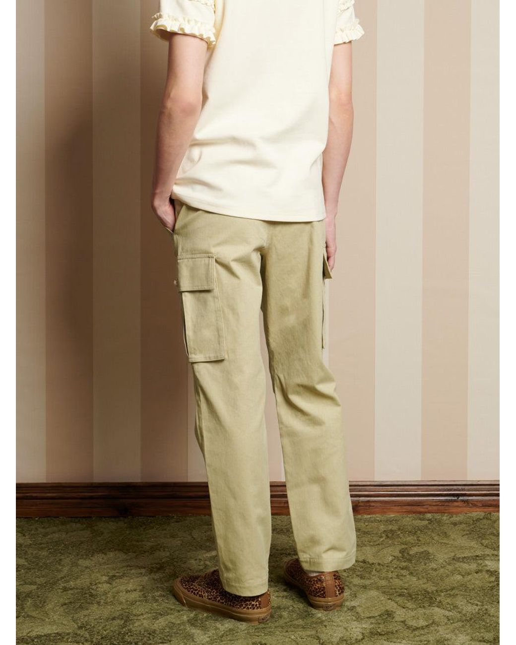 Sister Jane Natural Petey Cargo Trousers
