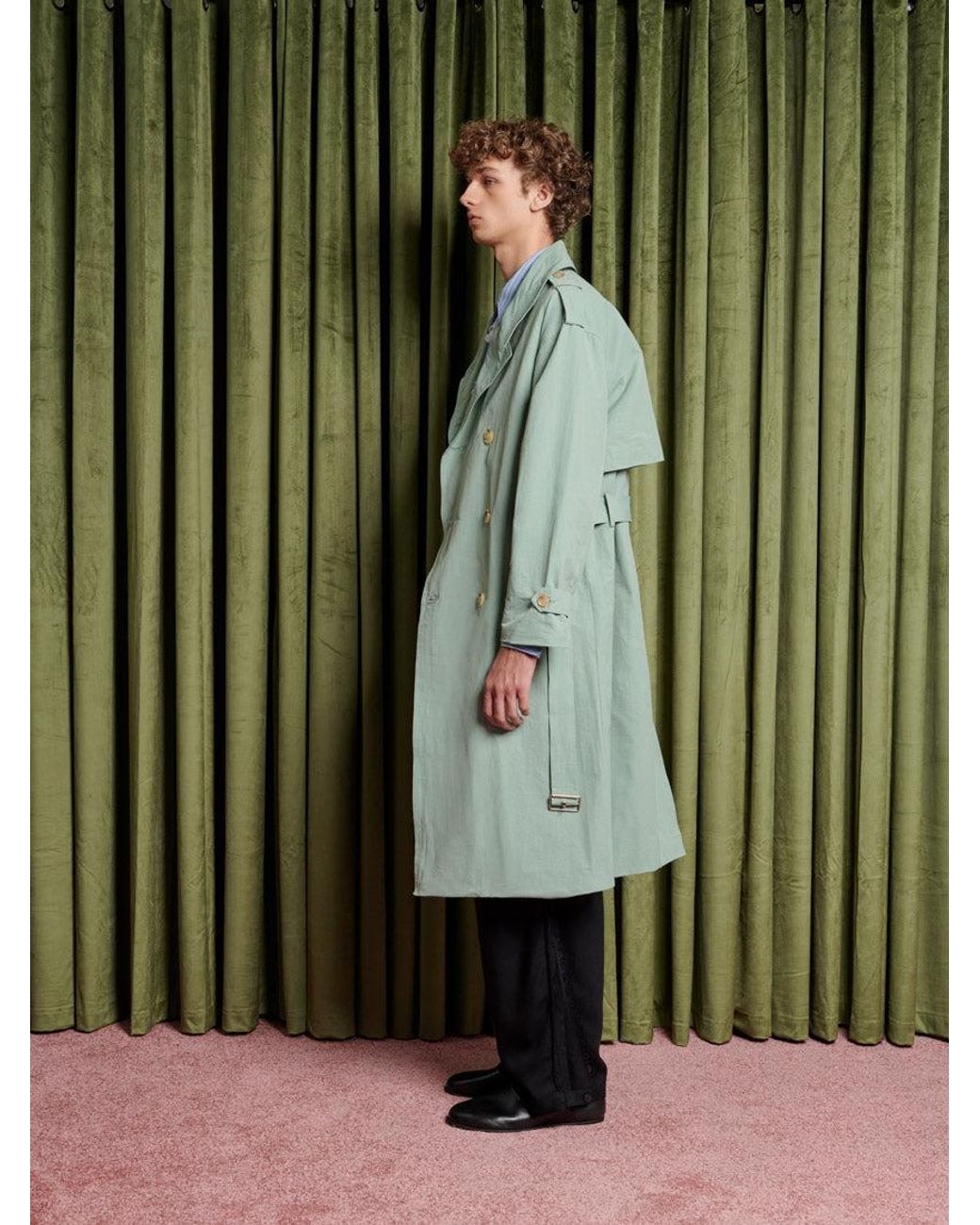 Sister Jane Green Sancho Trench Coat