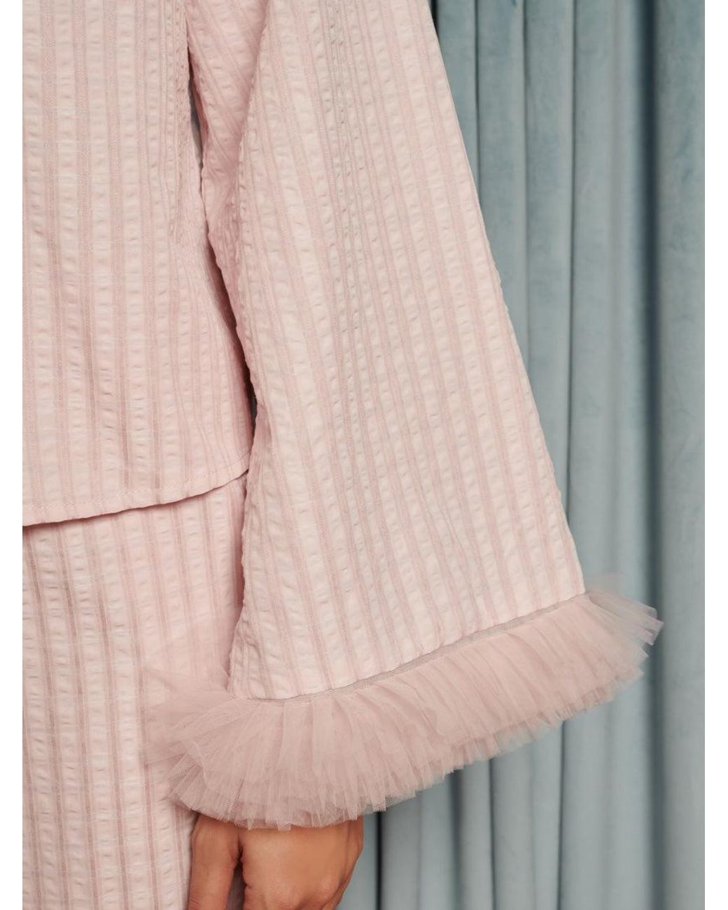 Sister Jane Gray Wonder Stripe Blouse