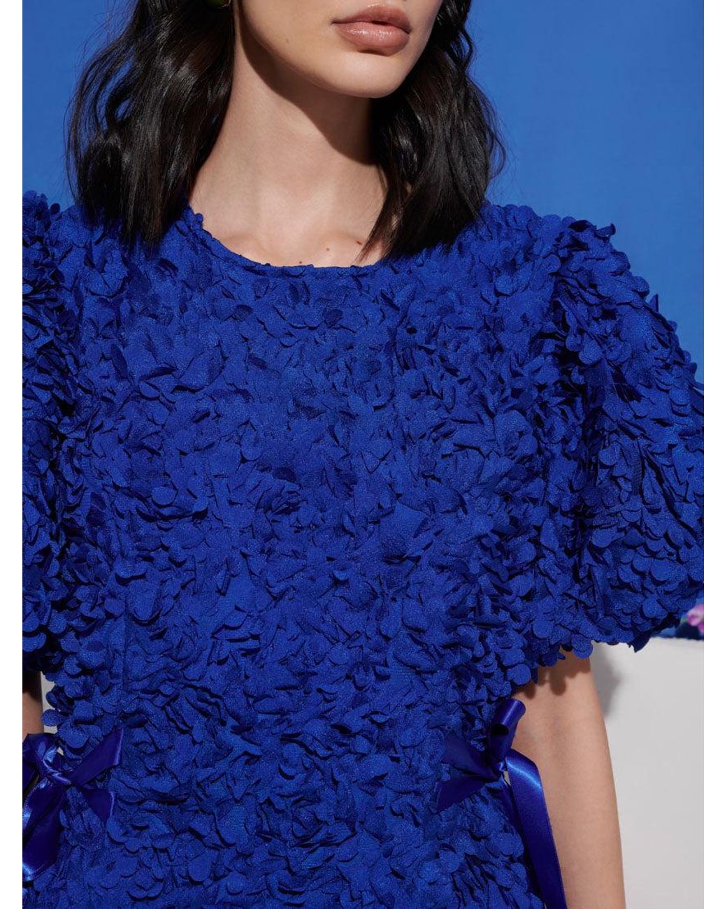 Sister Jane Blue Dream Indigo Bloom Midi Dress