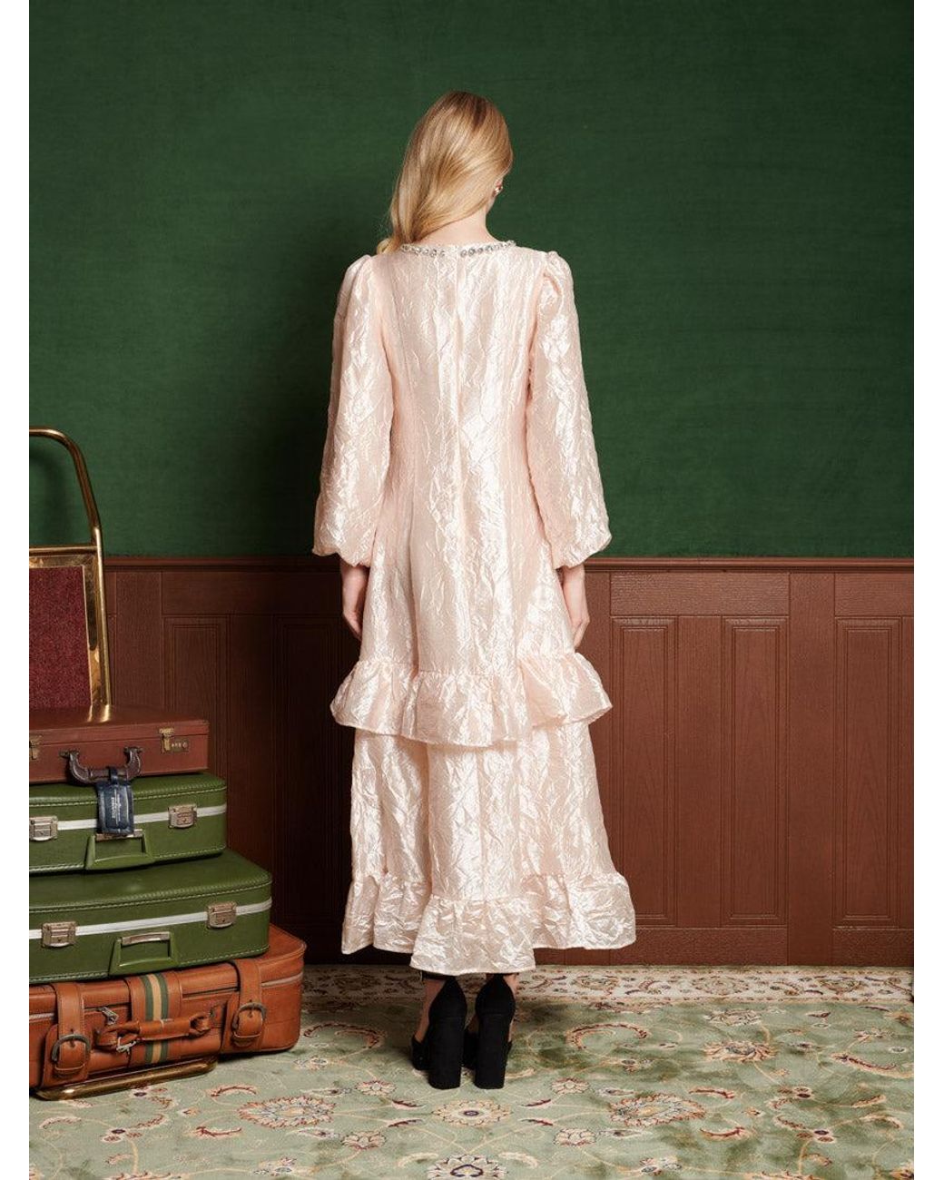 Sister Jane Opal Midi Dress in Green | Lyst