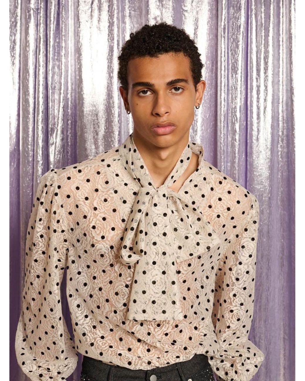 Sister Jane Pink Carrington Lace Bow Shirt