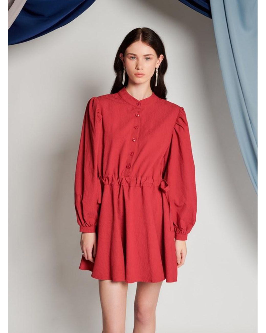 Sister Jane Red Ghospell Dougie Mini Dress