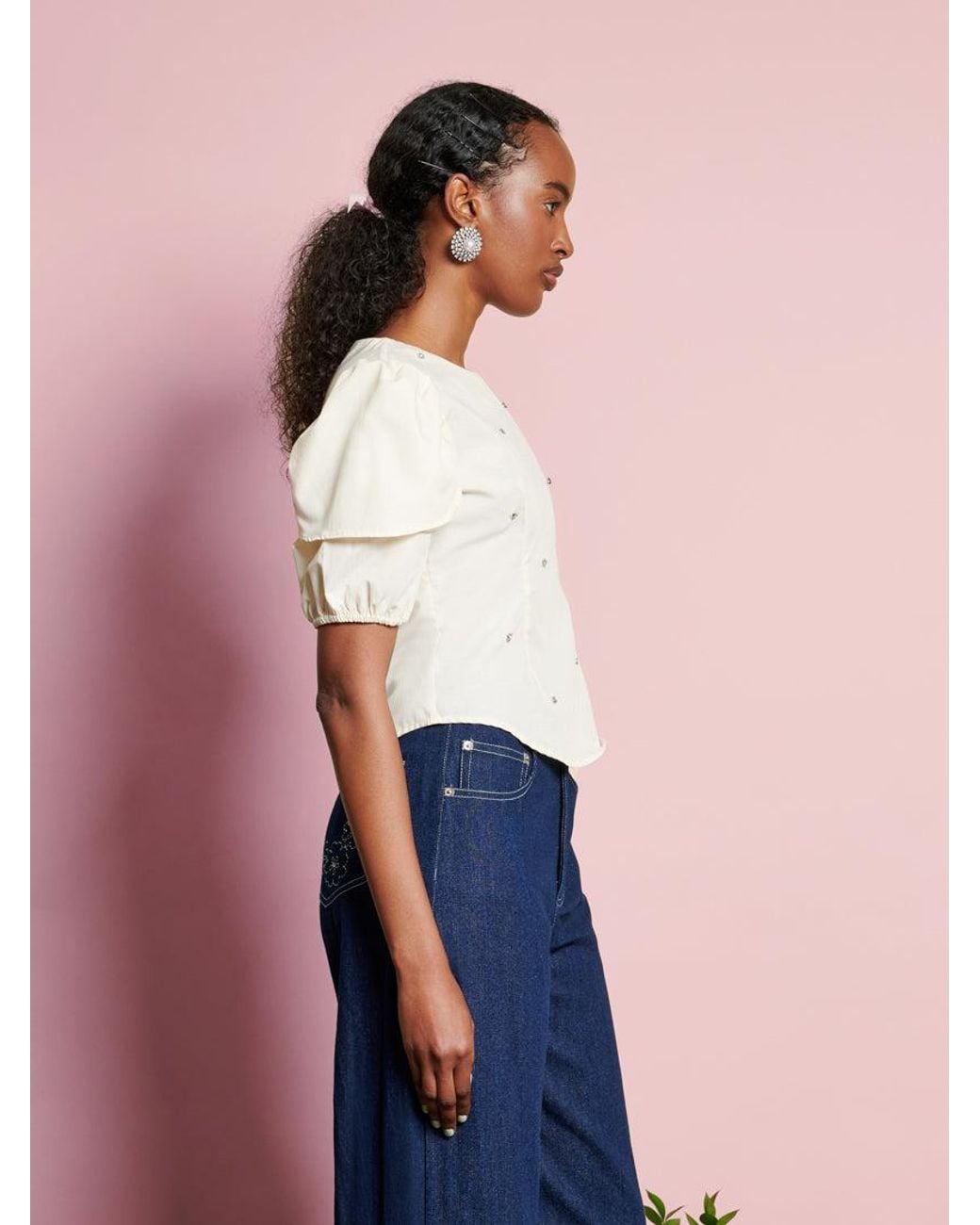Sister Jane Blue Dream Honey Jewel Top