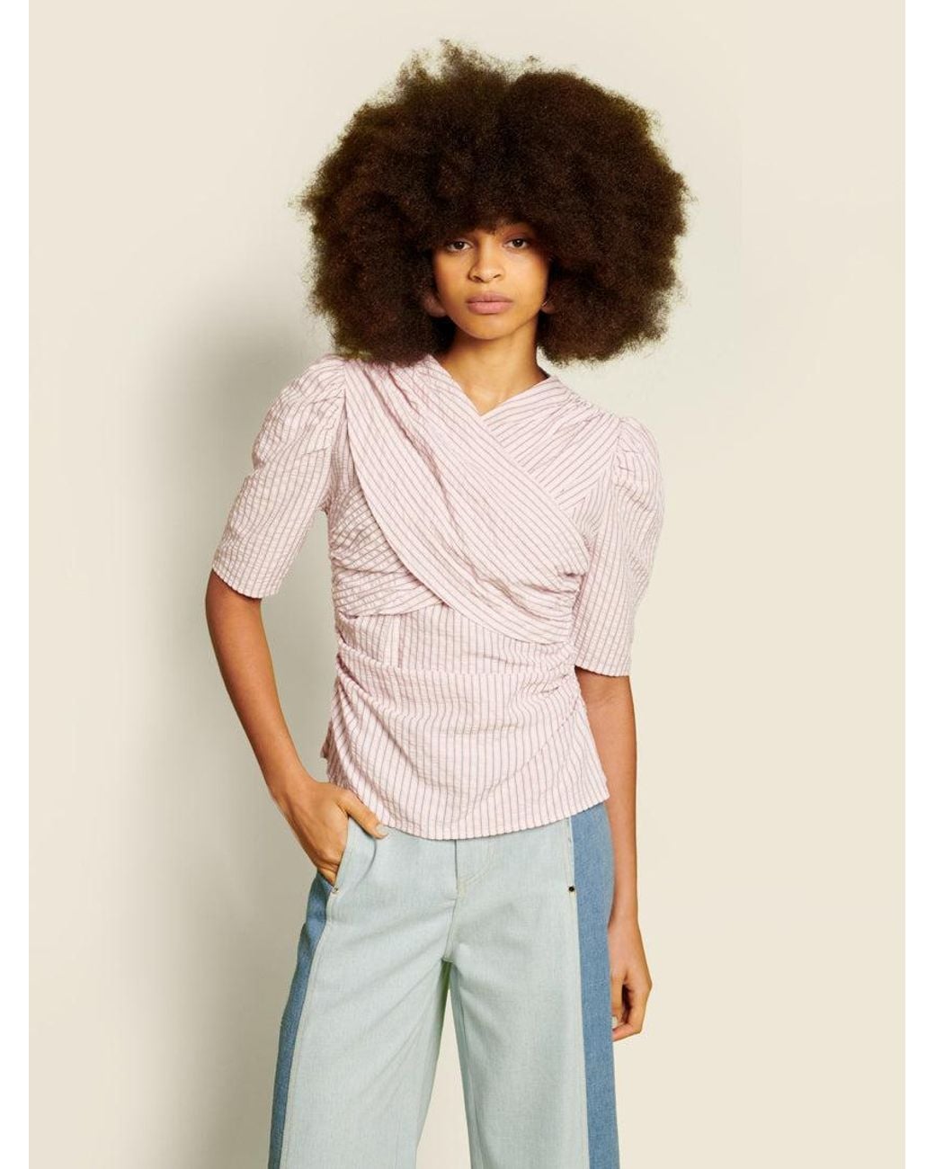 Sister Jane Green Ghospell Ingie Stripe Top