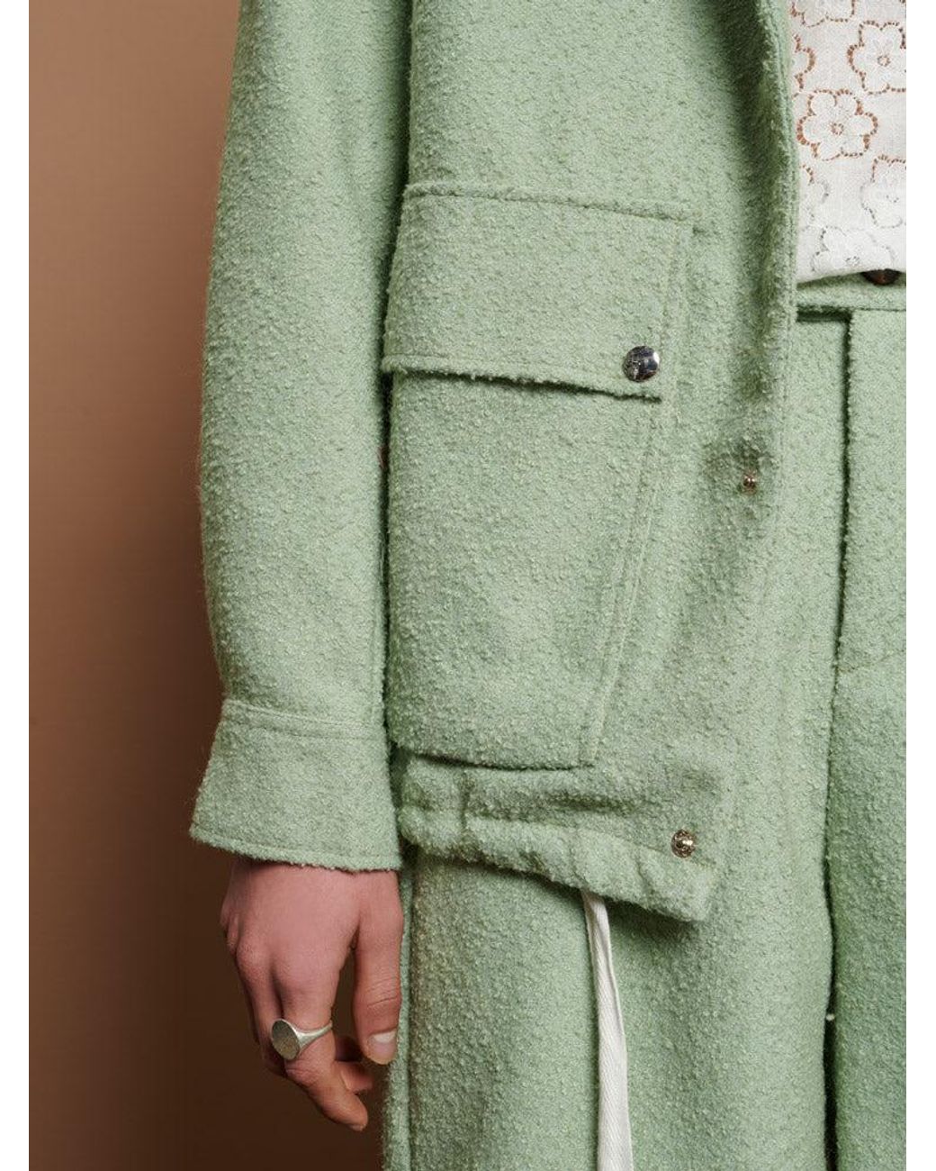 Sister Jane Green Wes Wool Jacket