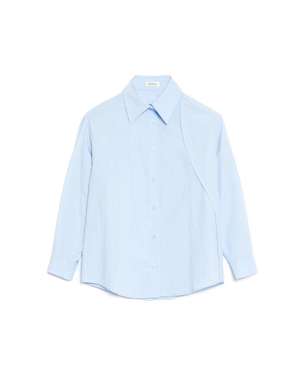 Sister Jane Blue Ghospell Nico Curved Seam Shirt