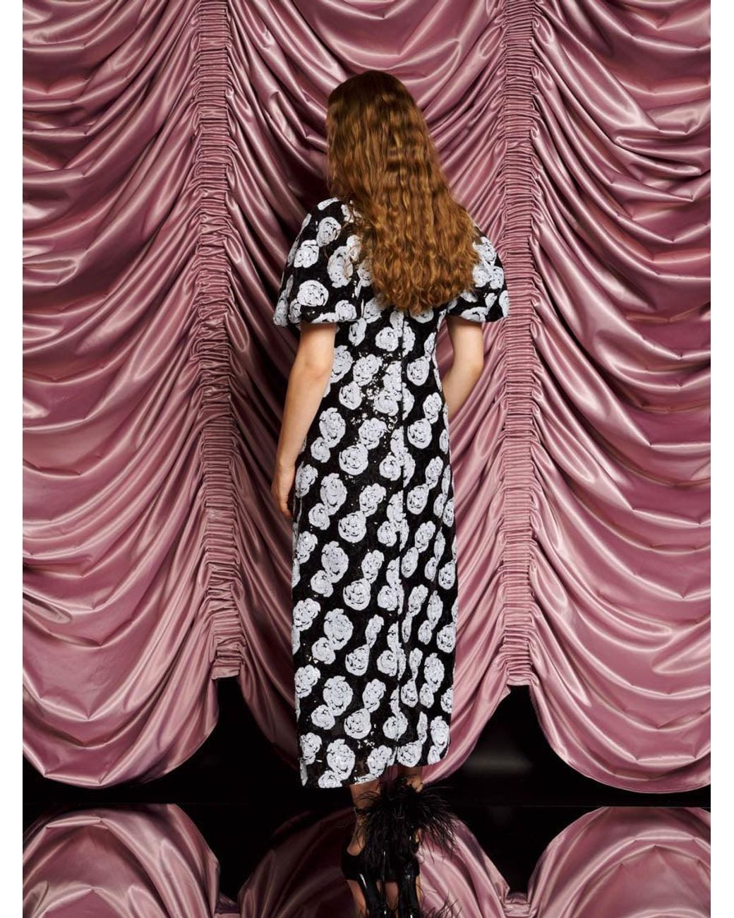 Sister Jane Pink Dream Roxie Rose Sequin Maxi Dress