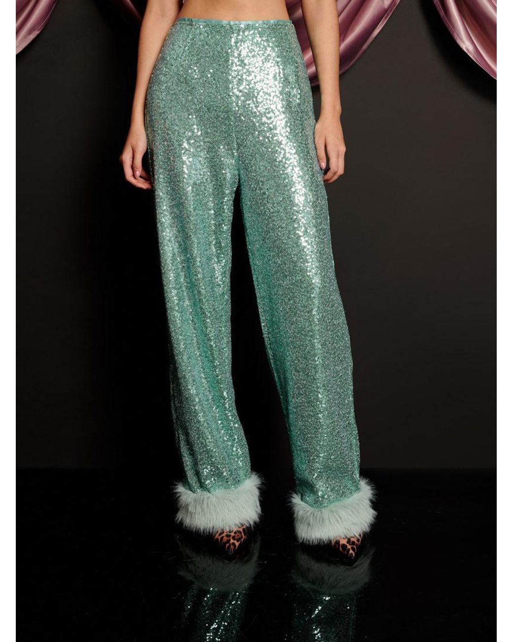 Sister Jane Green Disco Darling Sequin Trousers