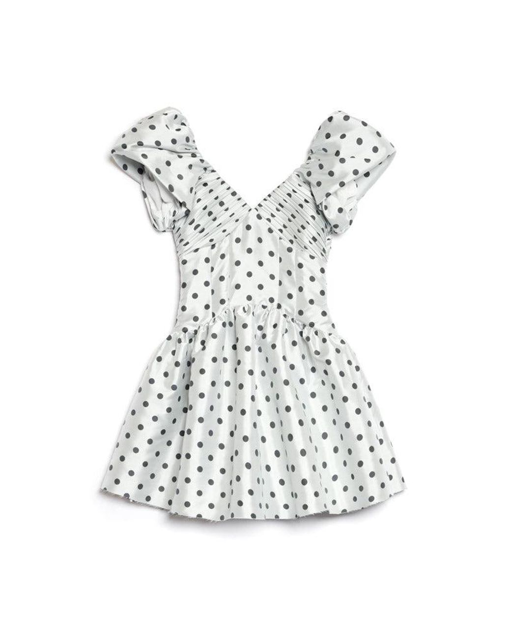 Sister Jane White Dream Raven Spot Mini Dress