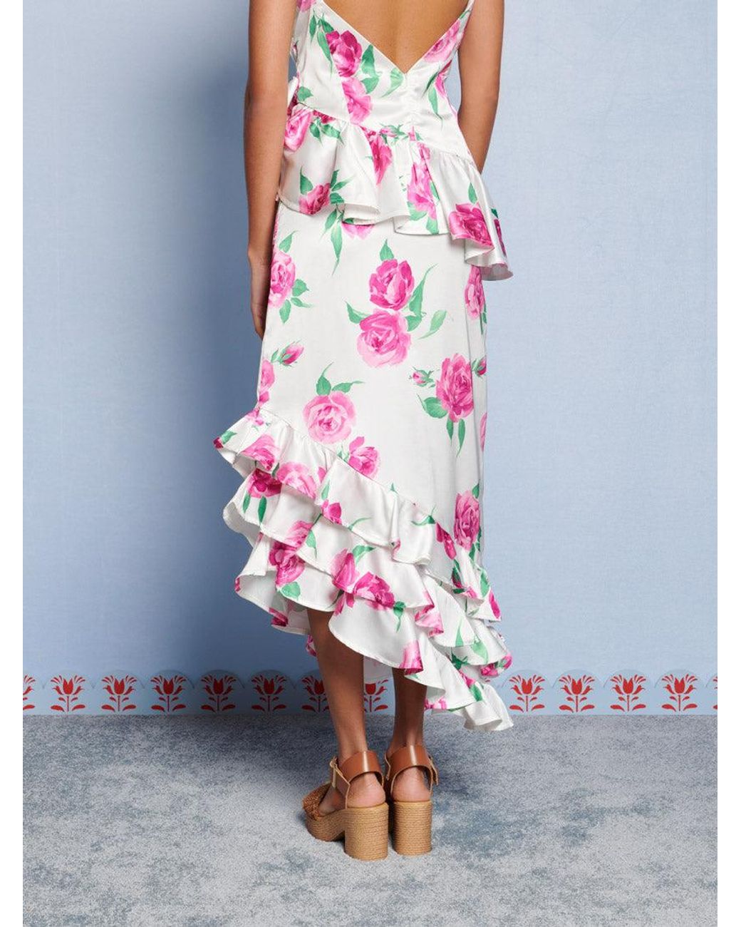 Sister Jane Multicolor Dream Pernilla Floral Ruffle Skirt