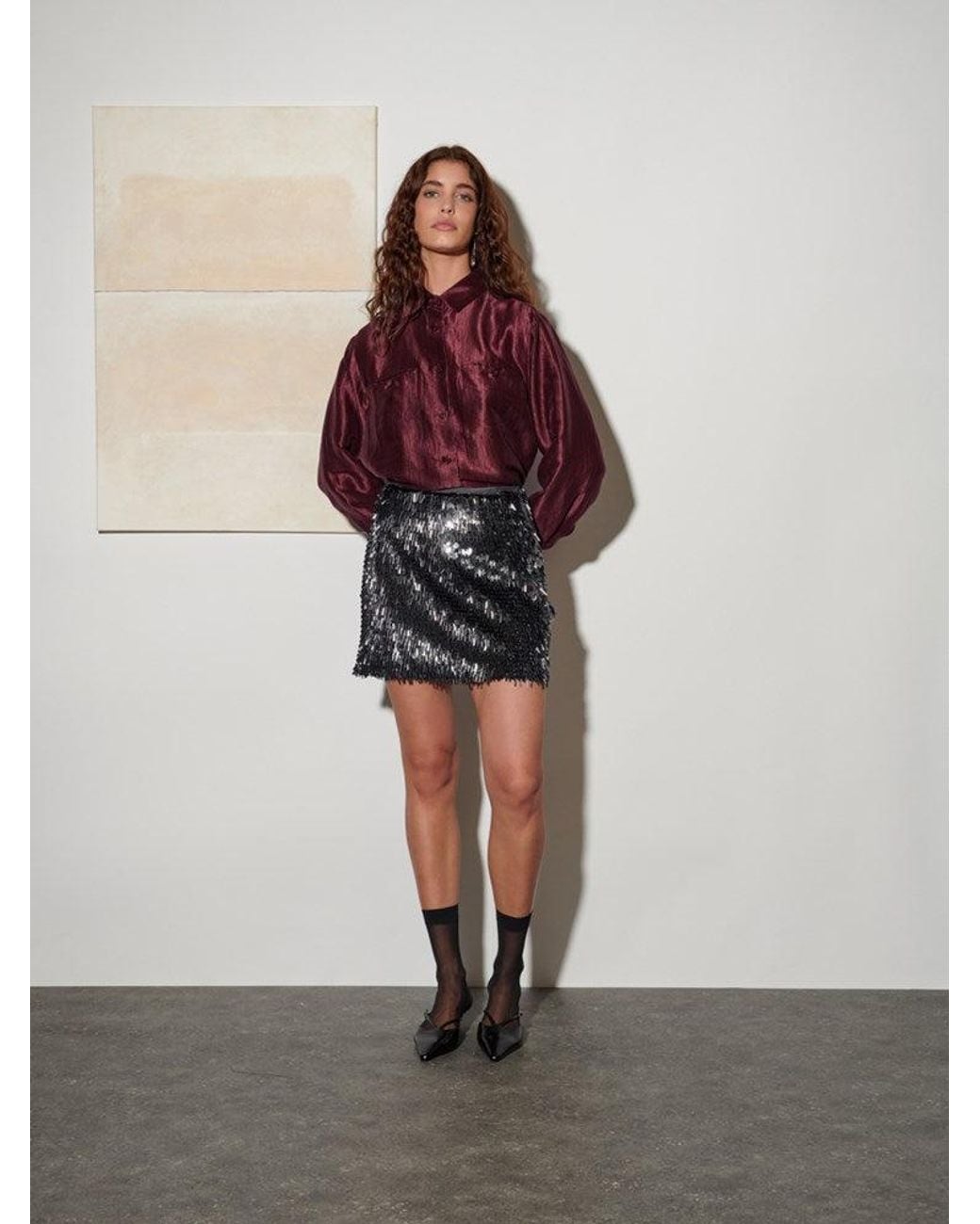 Sister Jane Black Ghospell Kara Mini Skirt