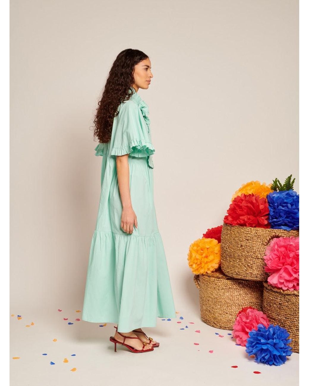 Sister Jane Green Adriana Bow Midi Dress