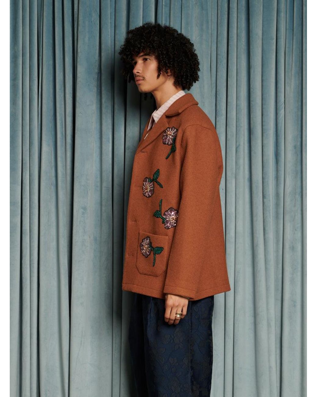 Sister Jane Gray Odette Flower Embellished Jacket