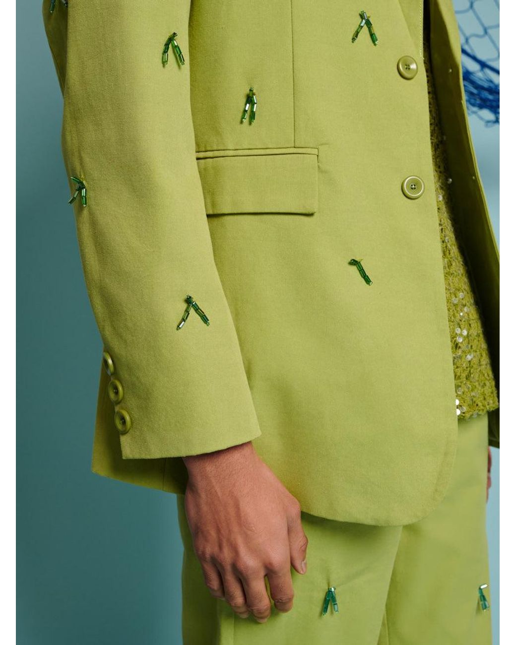 Sister Jane Green Albert Beaded Blazer