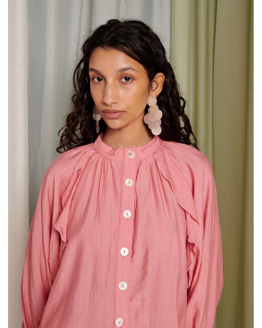 Sister Jane Pink Ghospell Ellery Blouse
