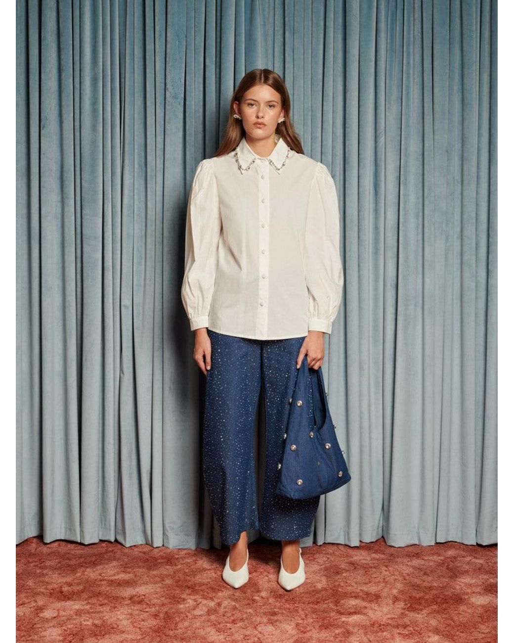 Sister Jane Gray Lantern Gem Blouse