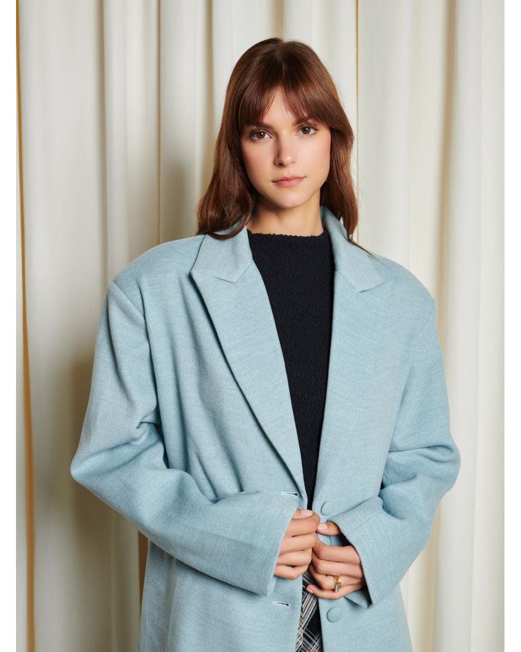 Sister Jane Blue Ghospell Innes Blazer Coat