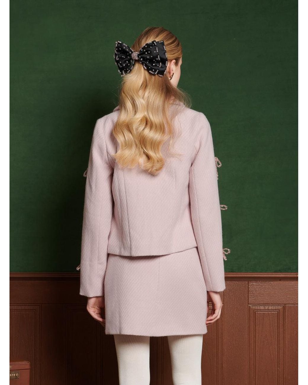 Sister Jane Green Alpine Bow Jacket