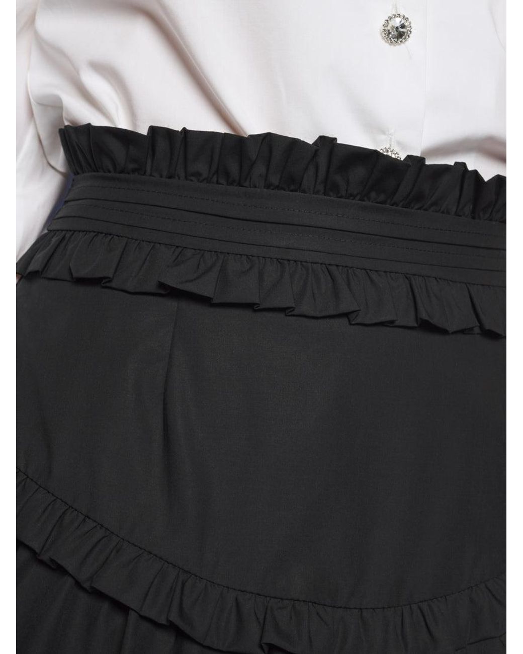 Sister Jane Blue Birdie Ruffle Mini Skirt
