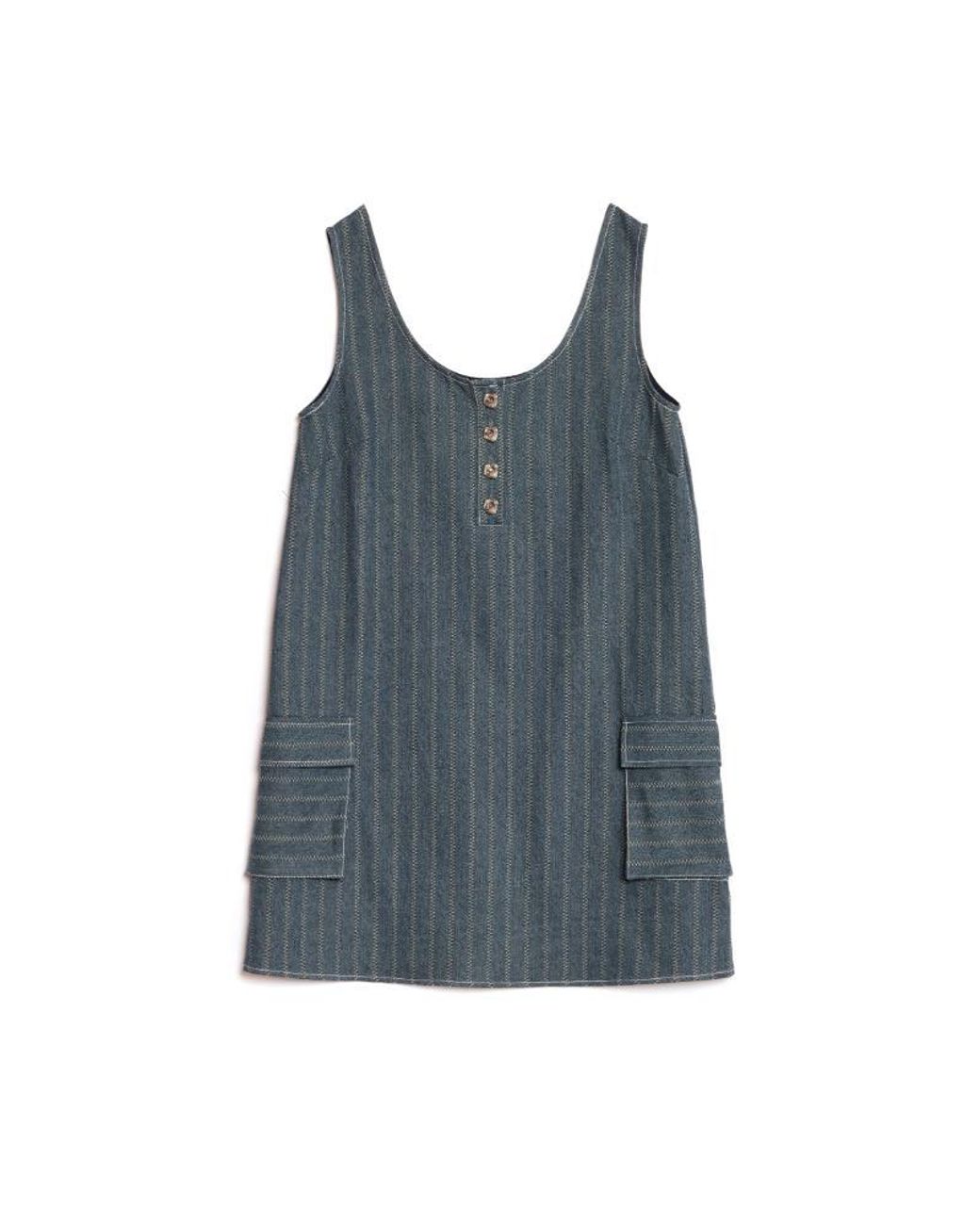 Sister Jane Blue Ghospell Juni Denim Mini Dress