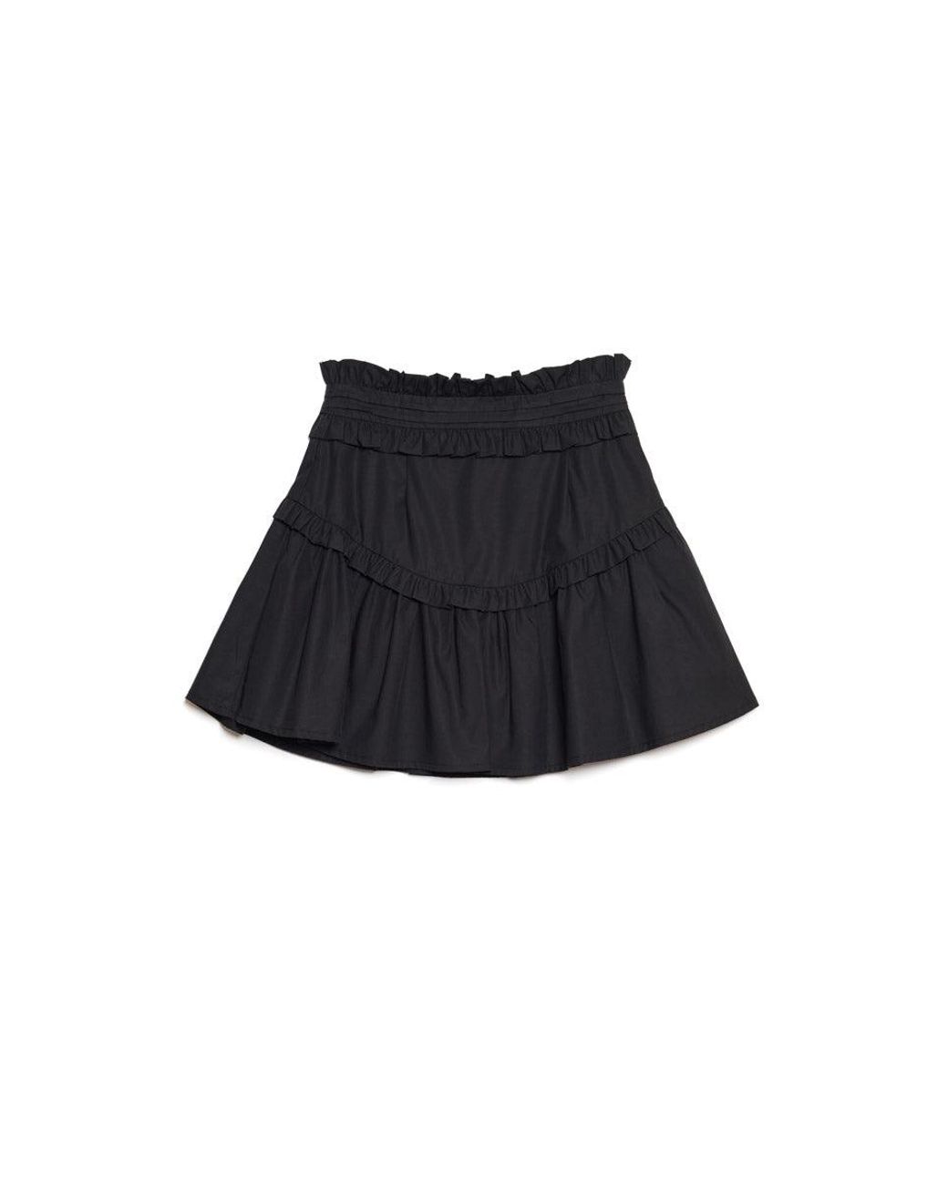 Sister Jane Blue Birdie Ruffle Mini Skirt