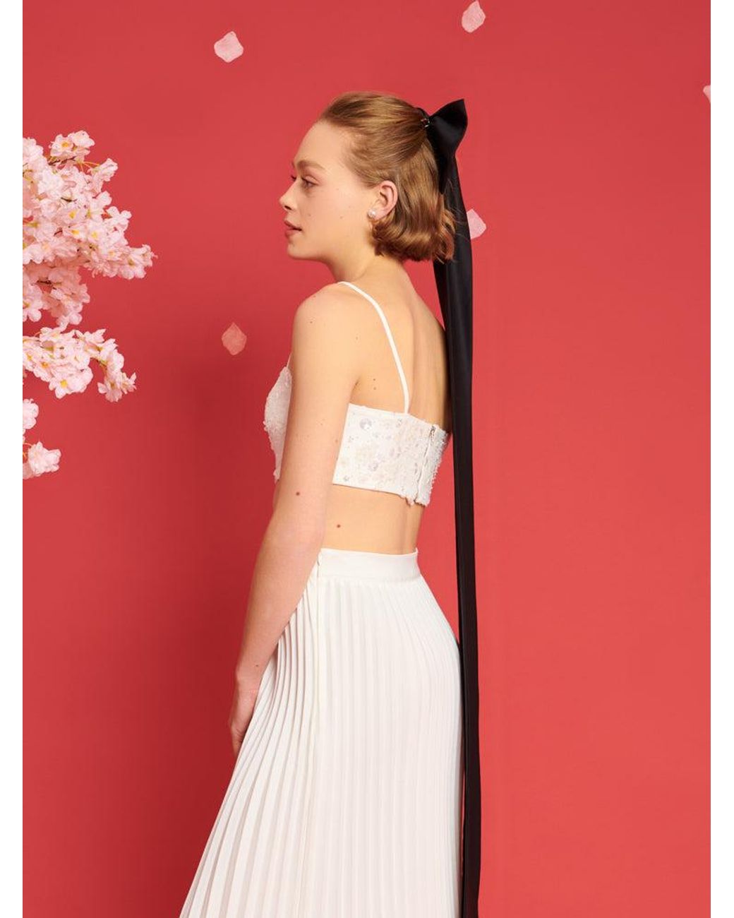 Sister Jane Red Dream Carolina Embellished Bralette