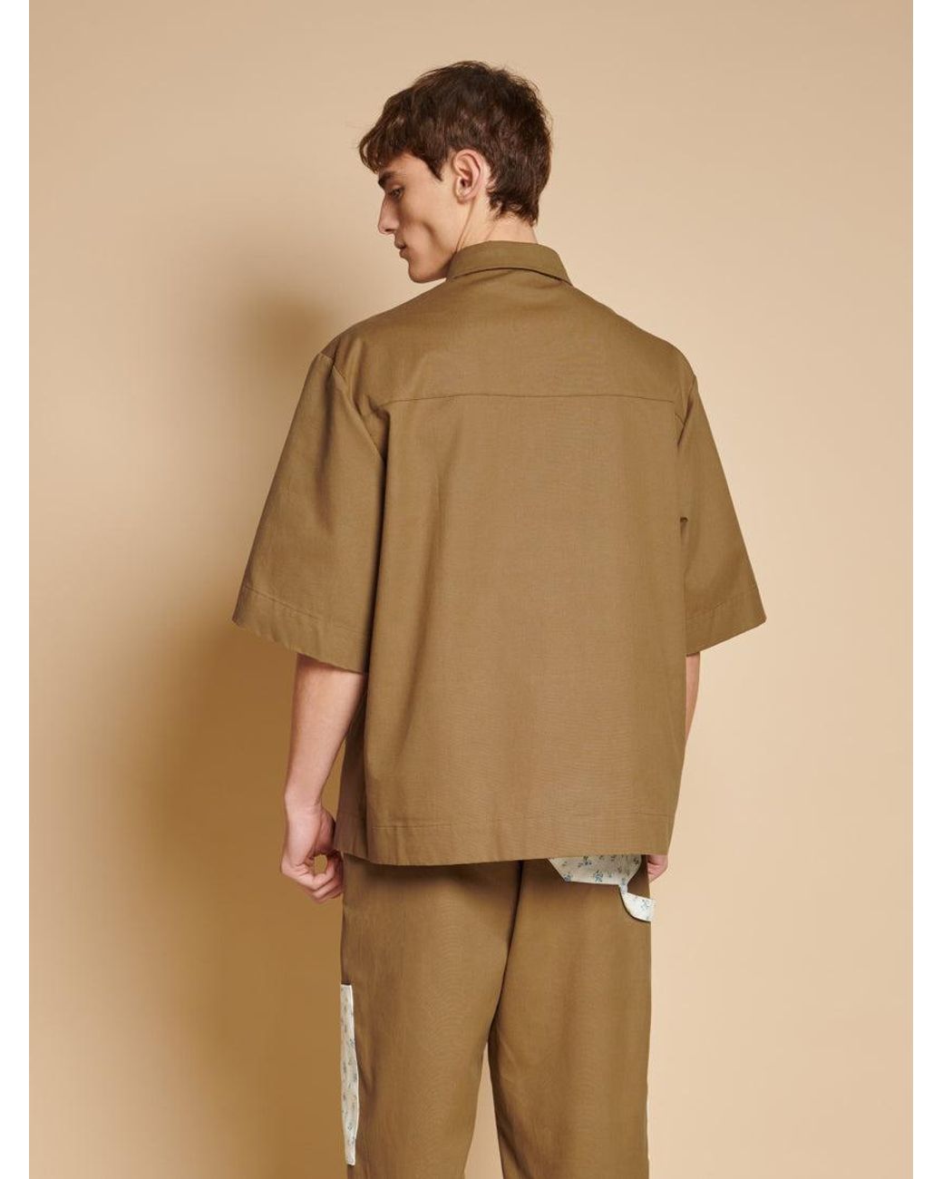 Sister Jane Natural Folke Boxy Shirt