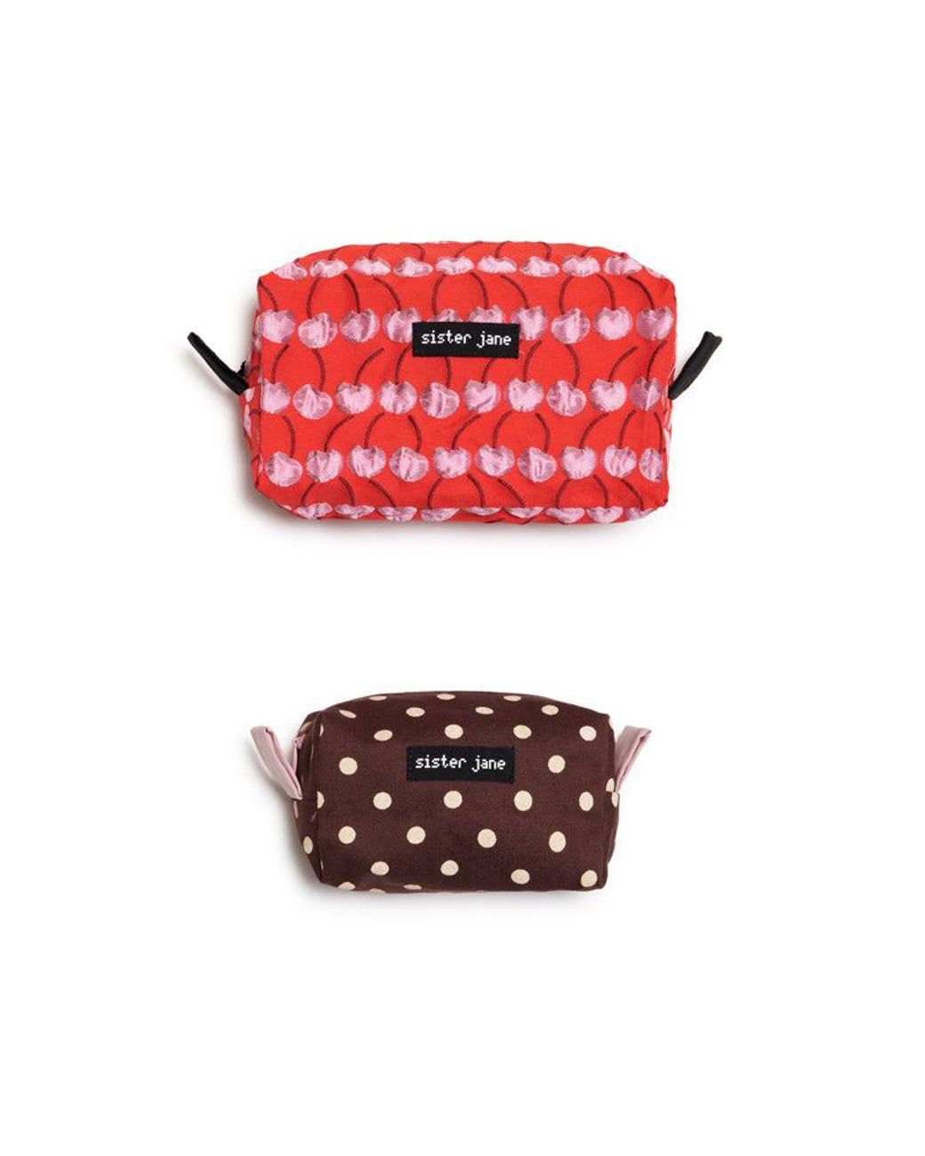 Sister Jane Red Clara Cherry Pouch Bags