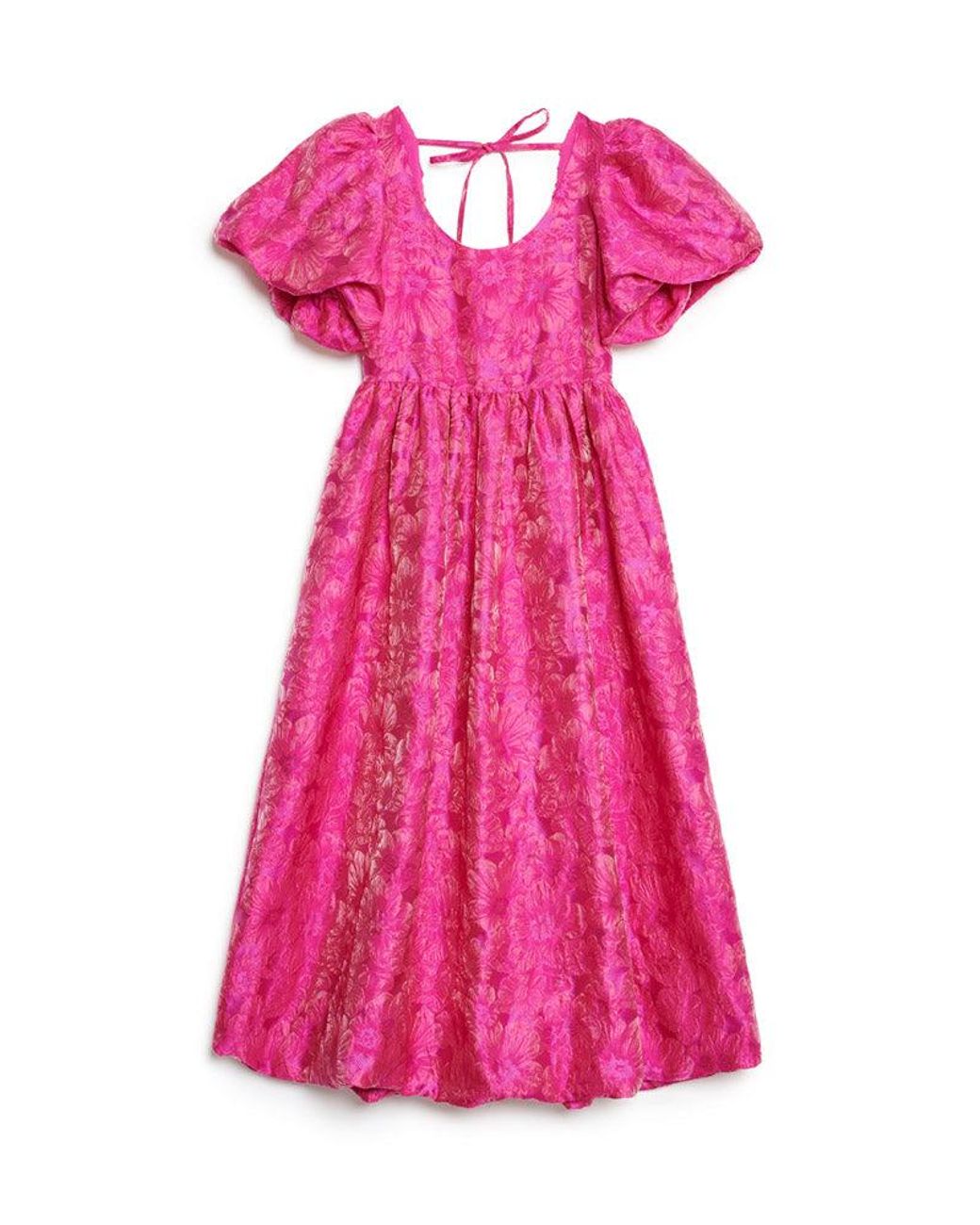 Sister Jane Blue Pomegranate Jacquard Maxi Dress