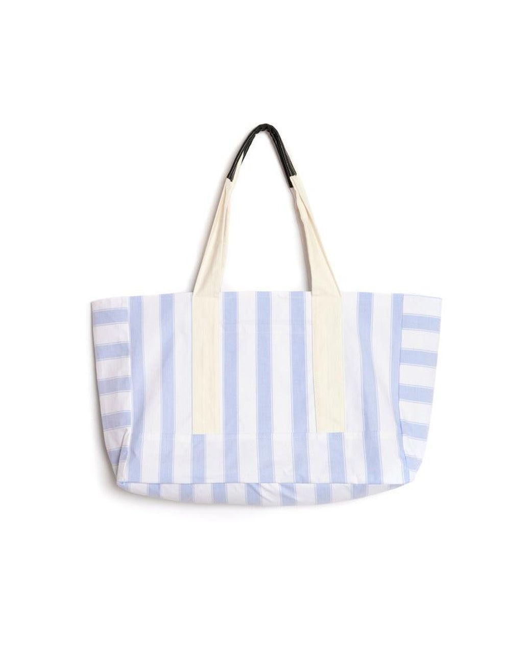 Sister Jane Blue Fisher Stripe Tote Bag