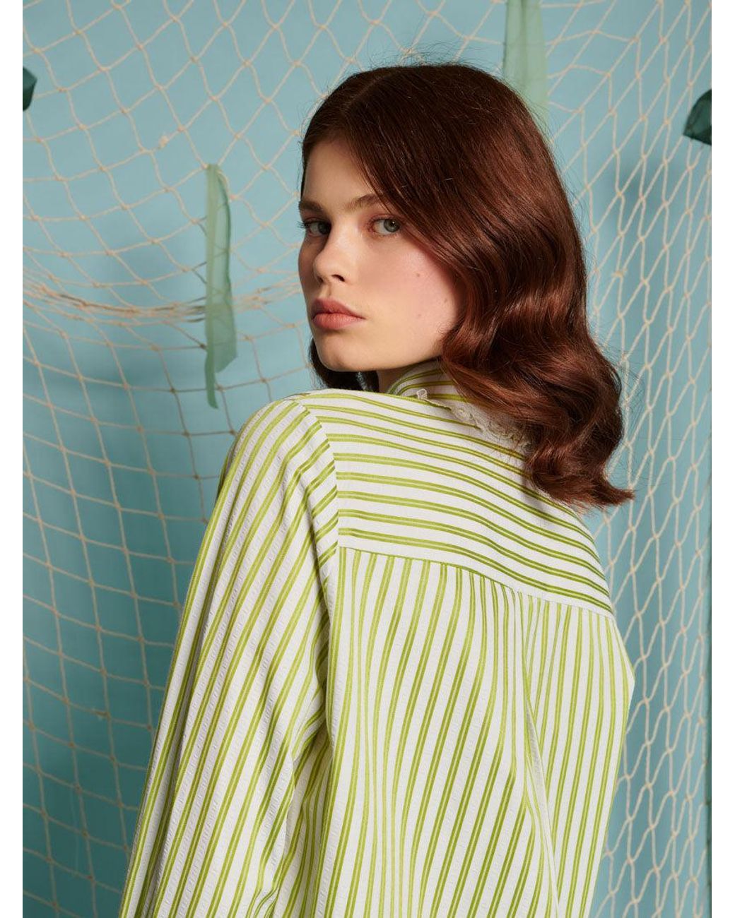Sister Jane Green Seven Seas Stripe Shirt