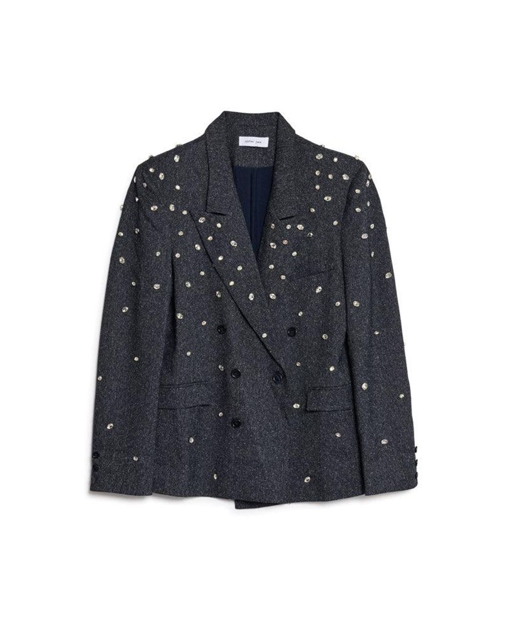 Sister Jane Gray Preston Gem Double Breasted Blazer